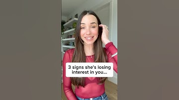 3 signs she’s losing interest in you… #datingcoach #datingcoachformen