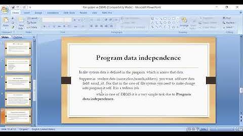 traditional FILE processing  SYSTEM vs DBMS