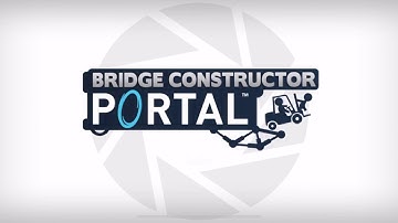 Bridge Constructor Portal Chapter 1 Level 2 Walkthrough Gameplay | Slopes