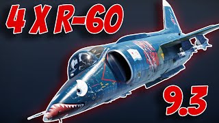 Four 30G R - 60 Missiles At 9.3 Yak - 38 War Thunder Resimi
