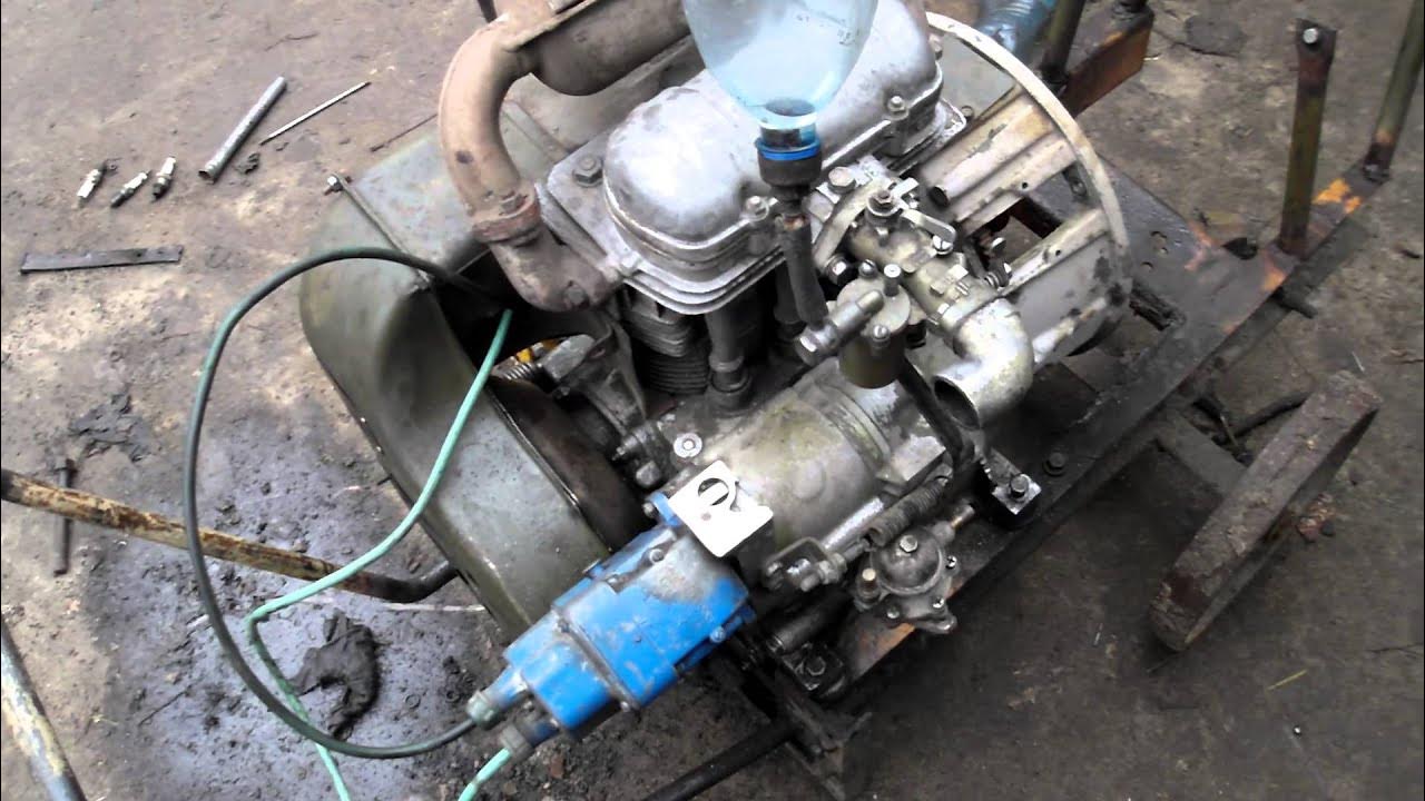 25 самоделок Motor UD-25 für Mini-TraktorДвигатель УД-25 для мини-трактора. - YouTube