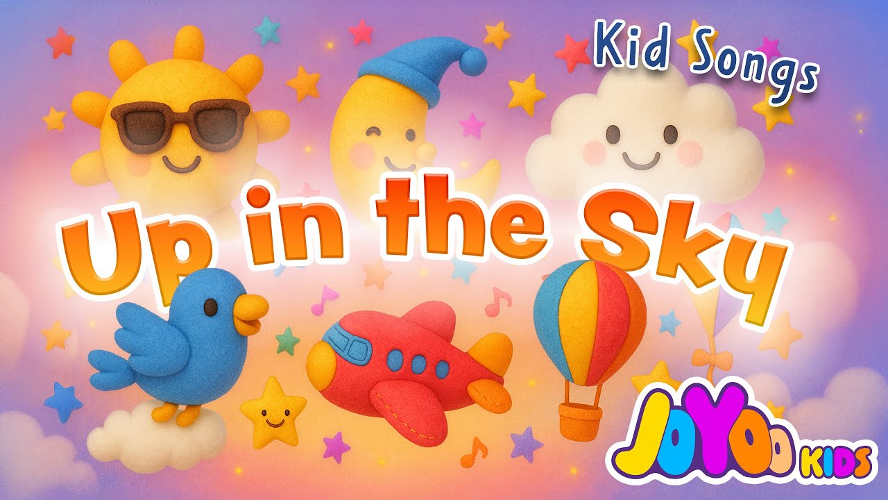 Up in the Sky | Fun Learning Song for Kids | Toy World Adventure for Toddlers and Preschoolers