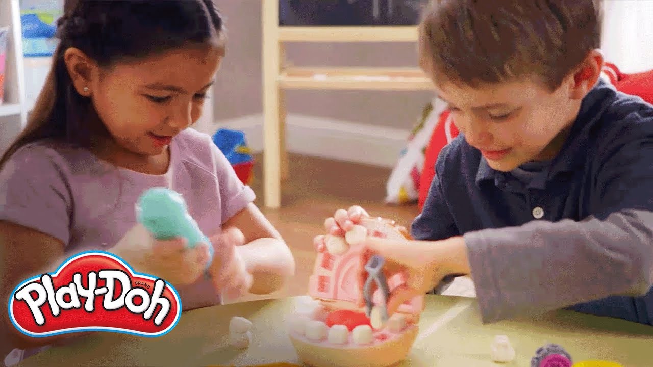 PLAY-DOH PATE À modeler - le dentiste - Incomplet EUR 5,00 - PicClick FR