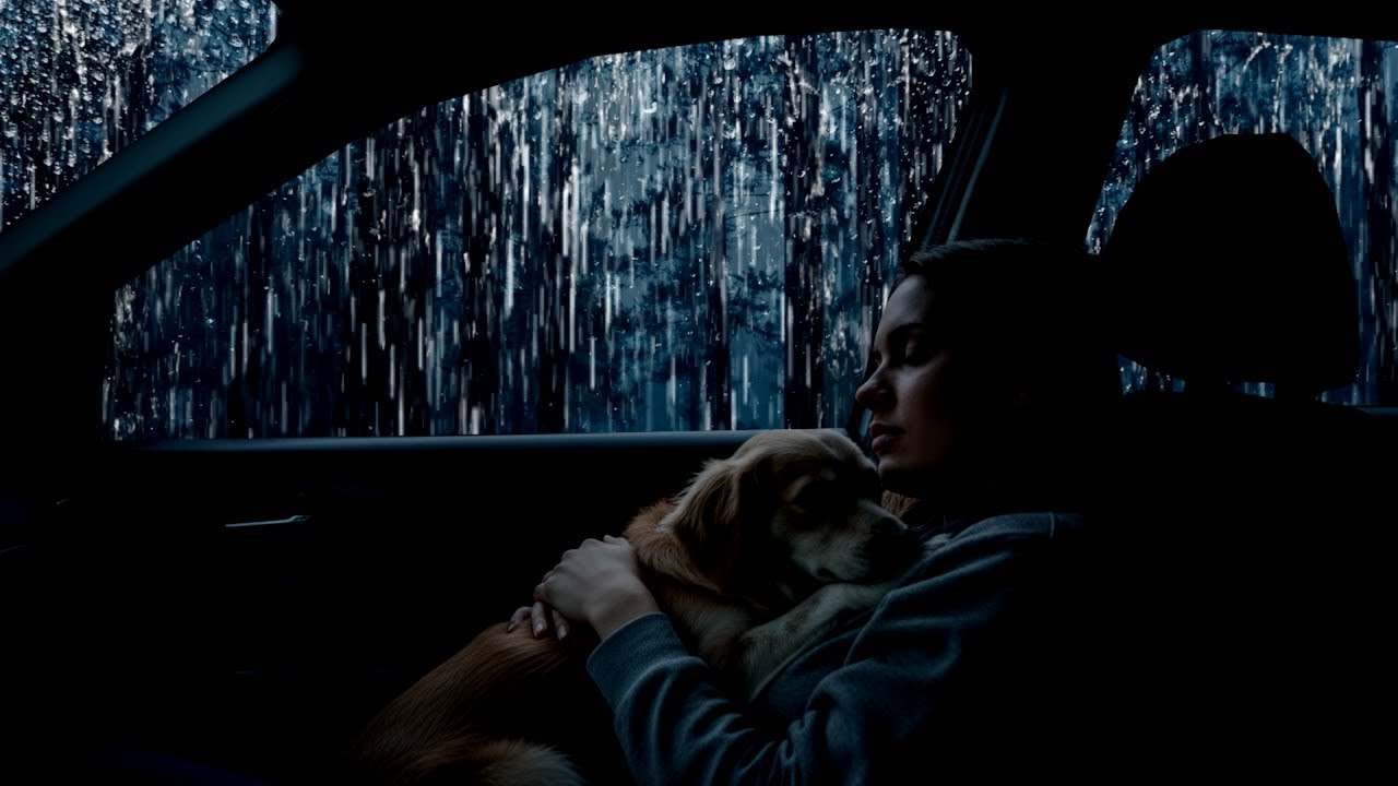 Immersive Night Rain in Car 🌙🌧️ Cinematic ASMR for Deep Relaxation