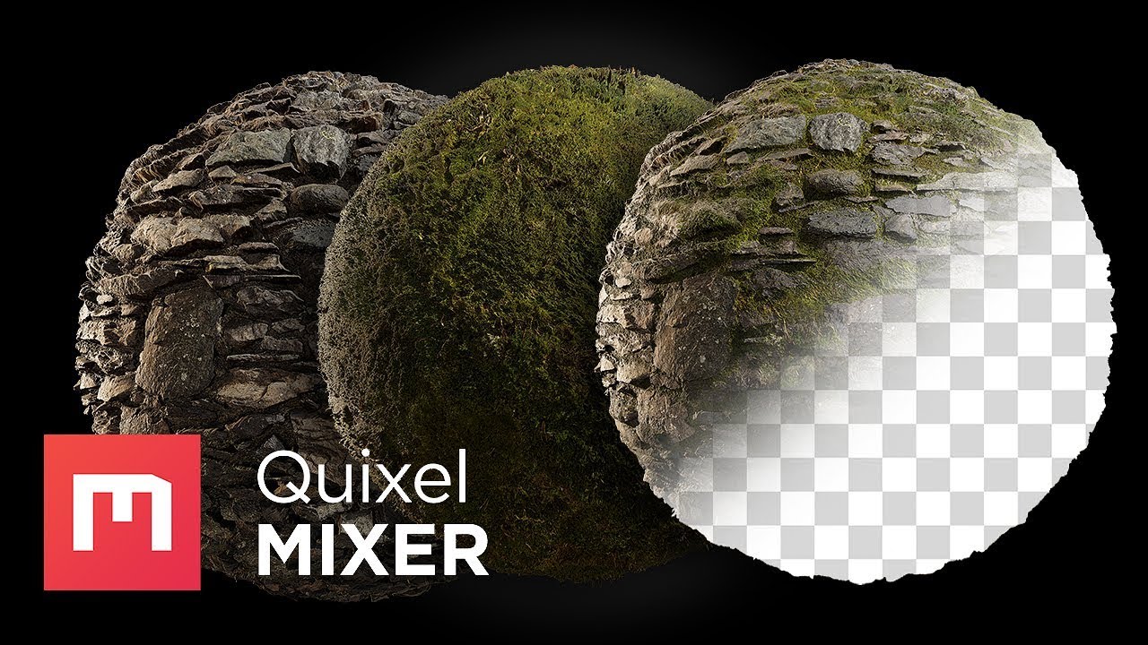 in Quixel Mixer -