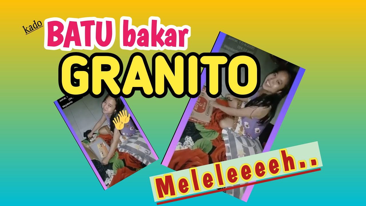 BATU BAKAR GRANITO..!! Kado BATU BAKAR GRANITO agar hobby memasak