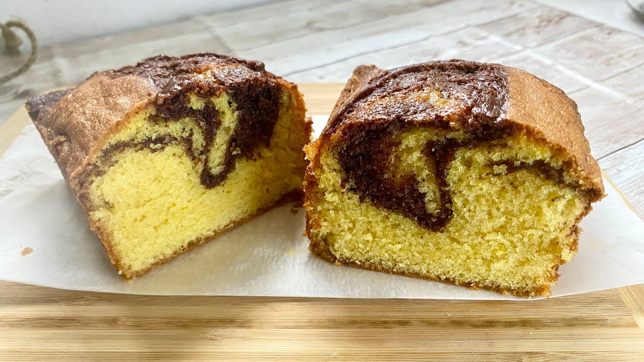Homemade Vanilla Chocolate Swirl Cake | Easy Recipe - YouTube