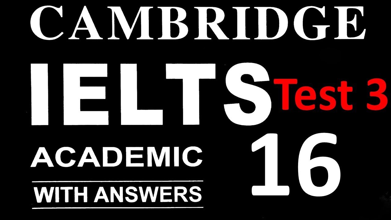 Cambridge 16 Listening test 3 | IELTS Practice | British Council - YouTube