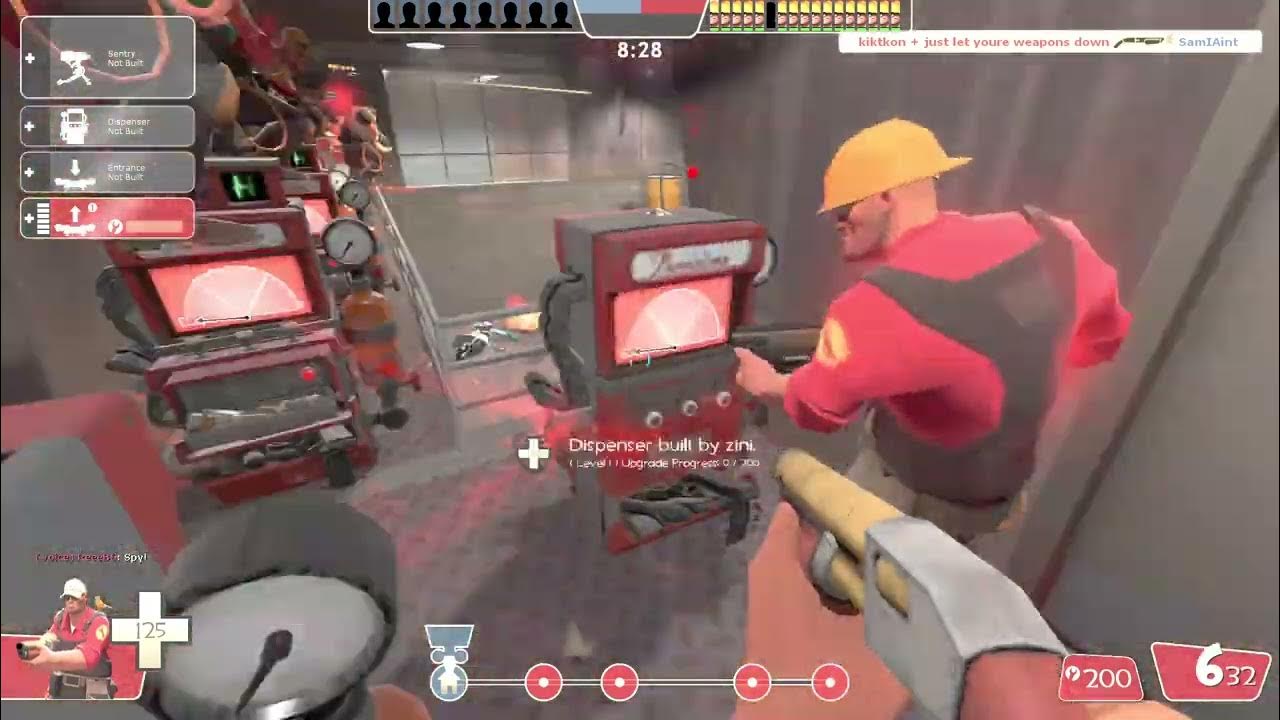 tf2 engineer vs medic zombies YouTube