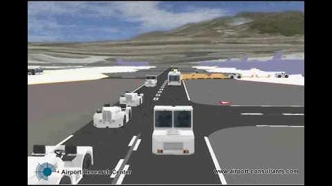 CAST Vehicle Simulation - Apron Traffic Optimization