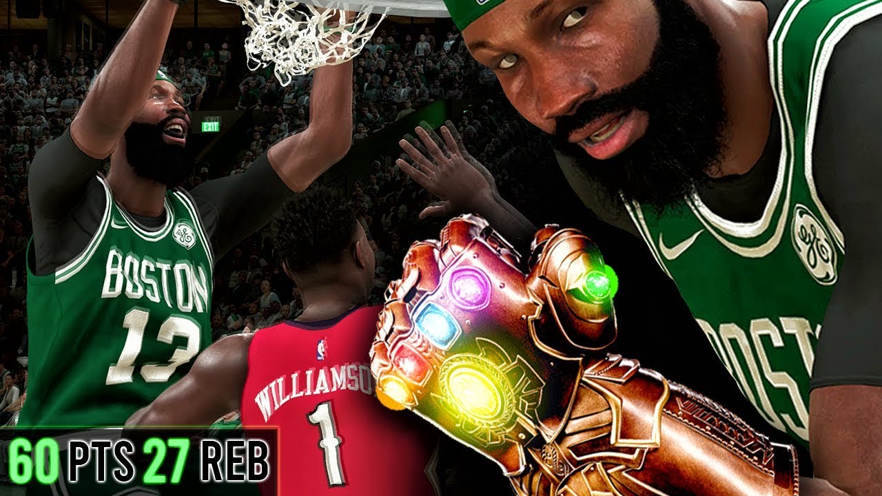 POWERFUL POSTER DUNKS ON ZION! NBA 2K20 My Career Gameplay Best Paint Beast Center Build qjb nba
