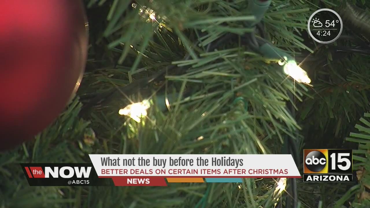 4 things NOT to buy before Christmas
