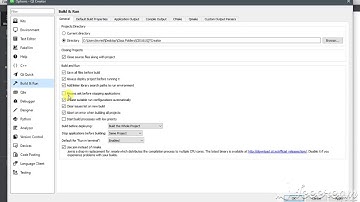 QT Creator Defaulting to Terminal