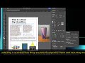 InDesign: Wrapping Text, Balancing Lines