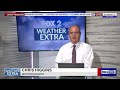 Weather Extra with Chris Higgins: Tracking some Rain & Lots of dry time