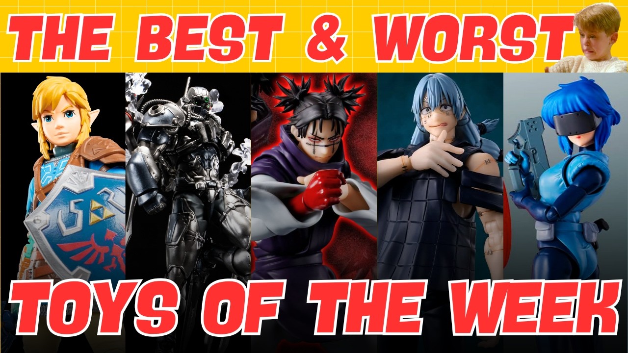 Hasbro ZELDA, Jujutsu Kaisen, Ghost in the Shell & Sexyice2019 - The Best and Worst Toys of the Week