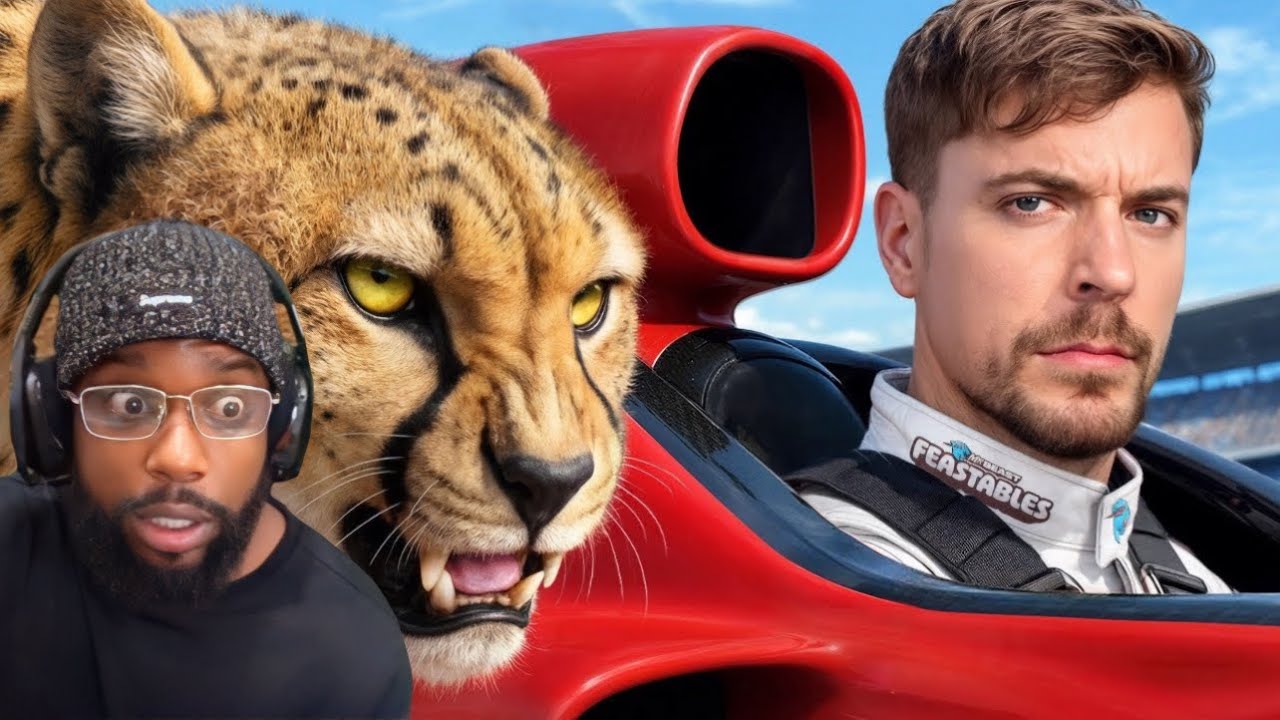 Reacting To MrBeast World’s Fastest Car Vs Cheetah!