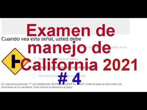 Examen de manejo en espanol 2019 - 2019 California DMV written test in Spanish | FunnyDog.TV