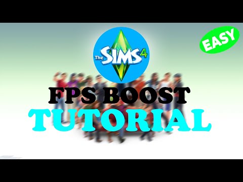 Sims 4 FPS Boost/Fps verbessern! +100 FPS! TUTORIAL  | Deutsch | 2022