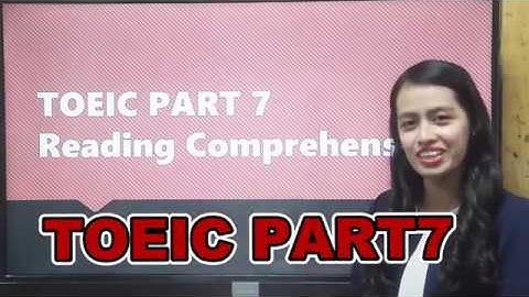 First Choice English Academy | TOEIC Reading Part 7 Strategies