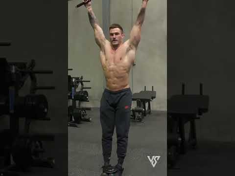 Ab Workout: Hanging Dumbbell Leg Raise #shorts #vshred