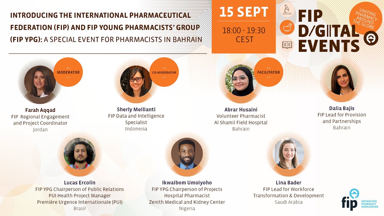 Events and webinars - FIP - International Pharmaceutical