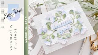 Simon Says Stamp In My Heart Honeybell Floral Tutorial Cardmaking In 5 Easy Steps