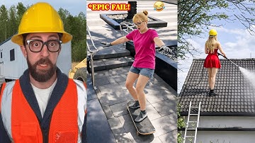 Hilarious Fails vs Smart Workers - Recommended Tricks | Best of Adam Rose React Compilation #12