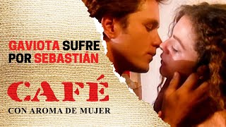 Sebastián y Gaviota se hacen una promesa de amor | Café, con aroma de mujer 1994