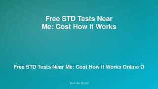 Free STD Tests Near Me: Cost, How It Works, Online Ordering 2026 (Per CDC & NIH)