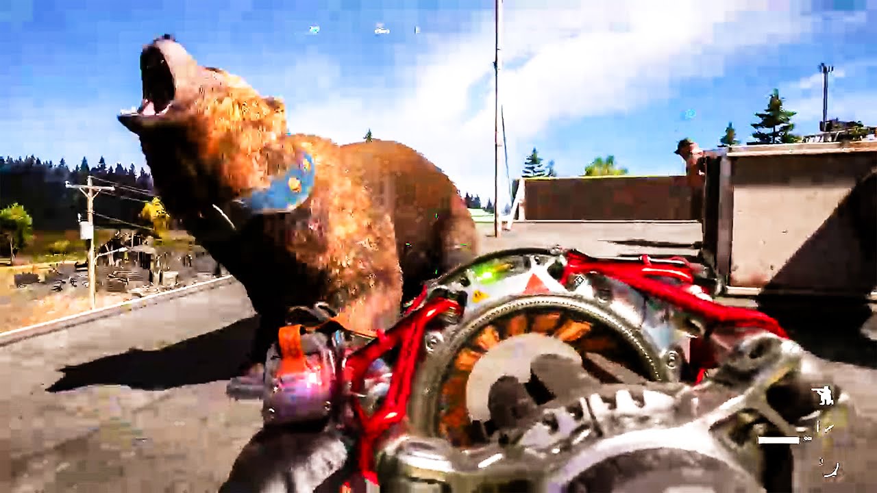 Far Cry 5 Cheeseburger Flying Reupload - YouTube