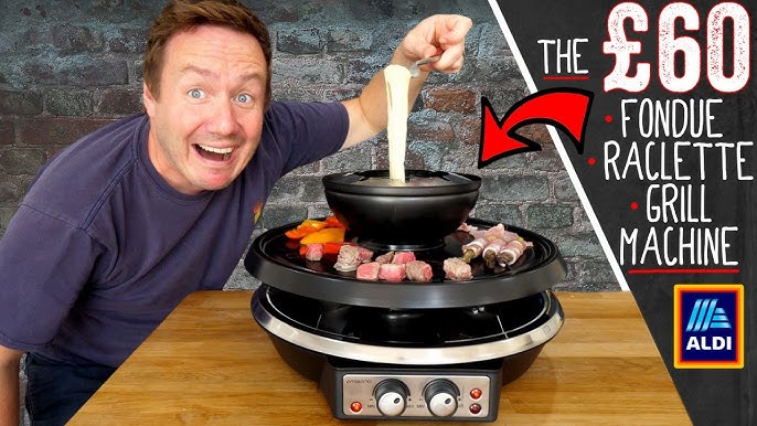 Middle of Lidl - Silvercrest Raclette Grill - Cheesy come, cheesy go! 