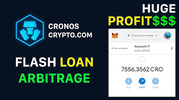 Making Huge Profit On CRO Using Flash loan Arbitrage On Metamask CRONOS CHAIN.