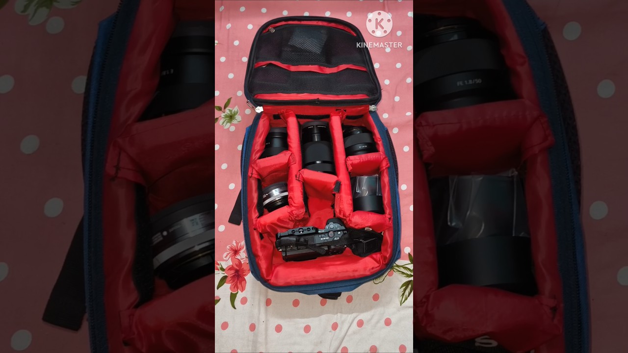 Dslr camera organising bag 