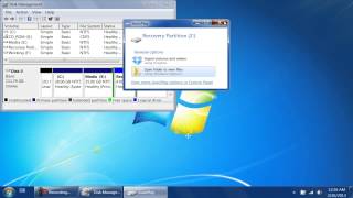 how to create a bootable recovery partition in windows 7