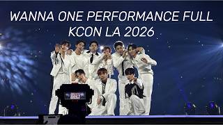 [4K] WANNA ONE Performance Full | KCON LA 2026
