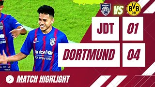JDT VS Borussia Dortmund 2022 | Perlawanan Persahabatan Antarabangsa | Jelajah asia Dortmund