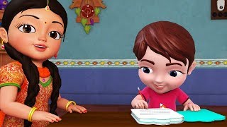 Homework, Homework! Hota Hai Accha! | Hindi Rhymes for Children | Infobells screenshot 5
