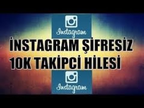 İNSTAGRAM 12K TAKİPÇİ HİLESİ (OHAAA) 12K USER İWP DOSYASIYLA