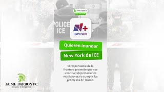 Quieren inundar New York de ICE 📣