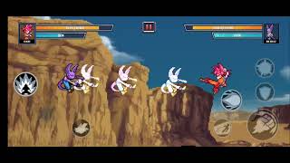 Goku ssjg vS BILLS