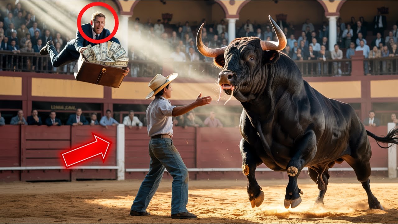 Ofreció 10 MILLONES a quien domara su TORO BRAVO… pero lo que pasó dejó a todos helados...