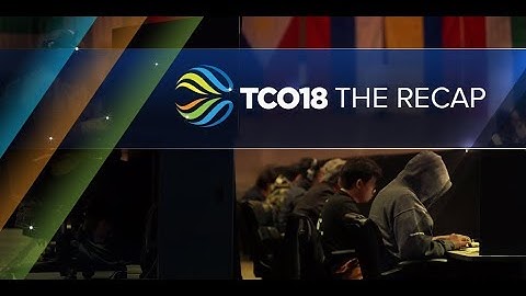 2018 Topcoder Open - The Recap