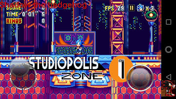 Sonic Mania Android V7 playthrough