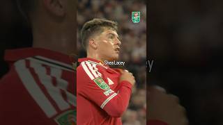 Shea Lacey scores his first #ManUtd goal! #carabaocup