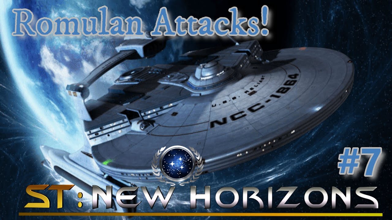 Romulan Attacks!!!-Stellaris-Star trek New Horizons-The Federation