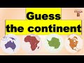 Guess and learn Continents Challenge! 🌎 Fun English and Geography Quiz for All Ages