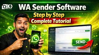 WA Sender Software Steo by Step Complete Tutorial | WhatsApp Bulk Message Sender Full Guide screenshot 5