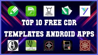 Top 10 Free CDR templates Android App | Review screenshot 1