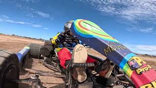 CS One Dirt Kart Practice - Kids in Action at Port Gawler!